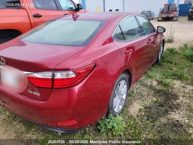Aukcja sprzedaży 2015 Lexus Es 350, vin: JTHBK1GG2F2183232, numer aukcji: 20265126