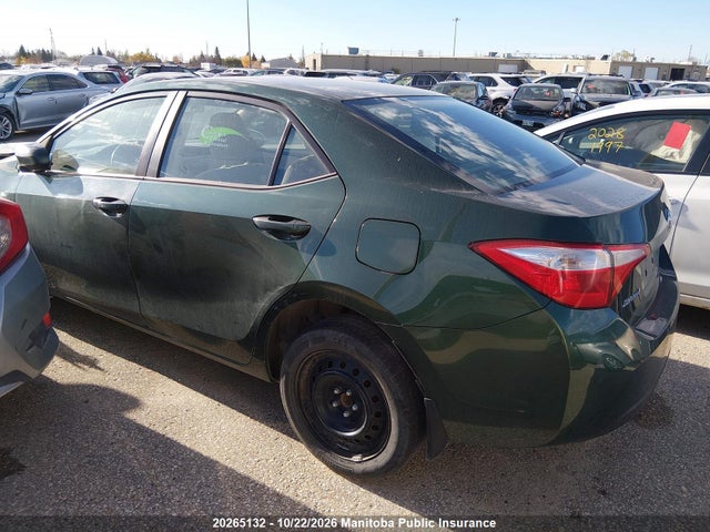 2T1BURHE6FC332167 Toyota COROLLA LE