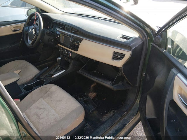 2T1BURHE6FC332167 Toyota COROLLA LE
