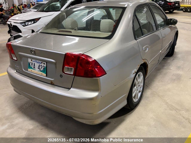 Продаж на аукціоні авто 2005 Honda Civic Lx-g, vin: 2HGES16685H025184, номер лоту: 20265135