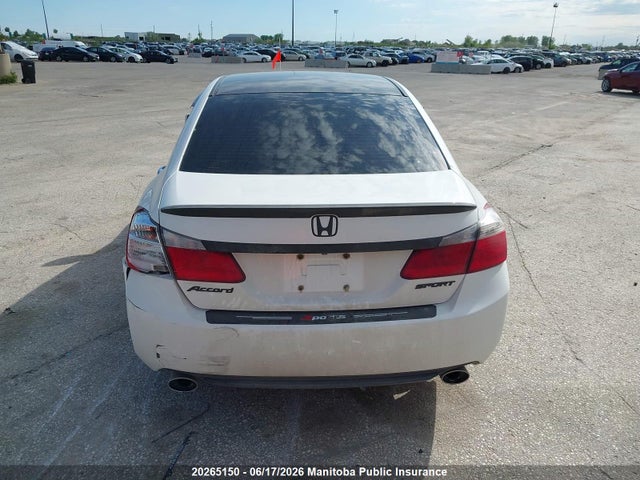 Продаж на аукціоні авто 2015 Honda Accord Sport, vin: 1HGCR2F56FA809038, номер лоту: 20265150