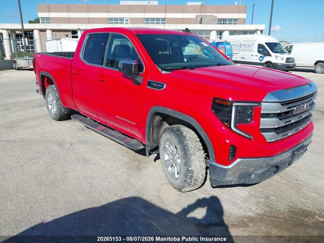 2023 Gmc Sierra 1500 Sle Double Cab მანქანა იყიდება აუქციონზე, vin: 1GTRUBEDXPZ247874, აუქციონის ნომერი: 20265153