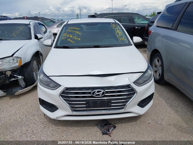 2018 Hyundai Accent Gl მანქანა იყიდება აუქციონზე, vin: 3KPC25A36JE041304, აუქციონის ნომერი: 20265155