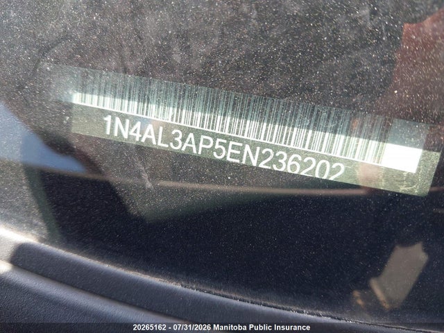 Nissan ALTIMA 2.5 2014 1N4AL3AP5EN236202 Image 8