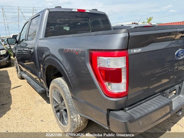 20265180 :رقم المزاد ، 1FTEW1EP8MFD07449 vin ، 2021 Ford F-series مزاد بيع