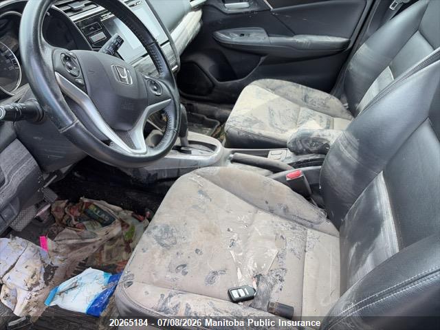 2015 Honda Fit Ex-l მანქანა იყიდება აუქციონზე, vin: 3HGGK5H8XFM107449, აუქციონის ნომერი: 20265184