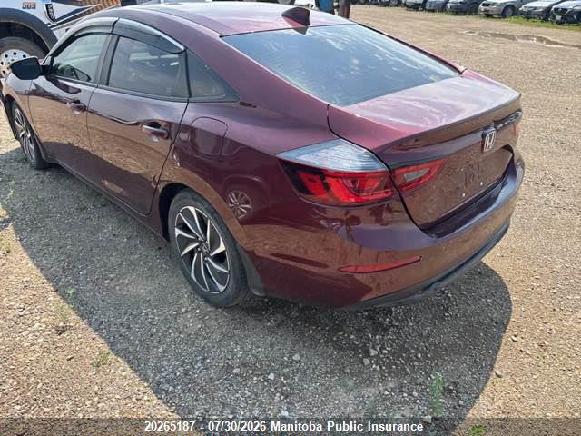 20265187 :رقم المزاد ، 19XZE4F76LE400483 vin ، 2020 Honda Insight Touring مزاد بيع