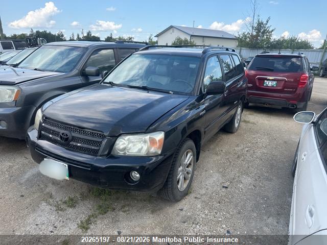 2007 Toyota Highlander Hybrid Limited მანქანა იყიდება აუქციონზე, vin: JTEEW21A070035909, აუქციონის ნომერი: 20265197