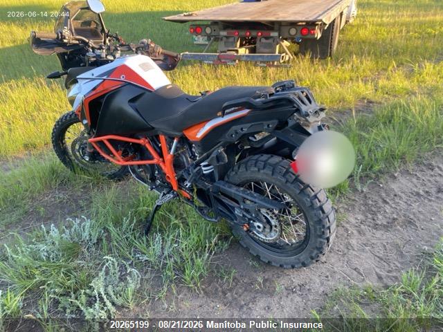 KTM 1290 Super Adventure R 2020 VBKV59409LM920288 Image 3