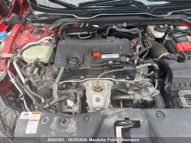 Honda CIVIC EX 2017 2HGFC2F8XHH031789 Image 10