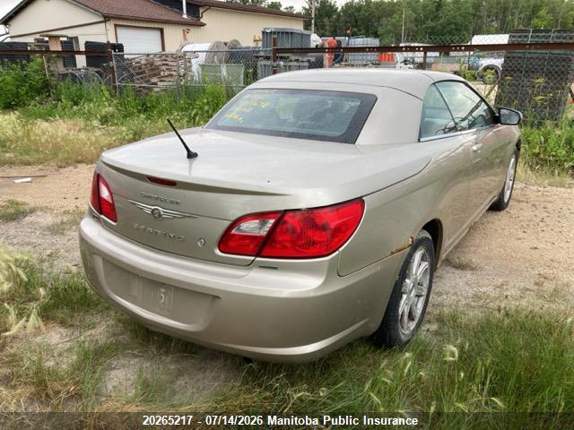 2009 Chrysler Sebring Touring მანქანა იყიდება აუქციონზე, vin: 1C3LC55D09N515775, აუქციონის ნომერი: 20265217