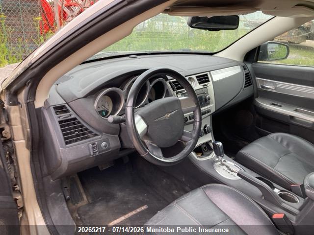 2009 Chrysler Sebring Touring მანქანა იყიდება აუქციონზე, vin: 1C3LC55D09N515775, აუქციონის ნომერი: 20265217