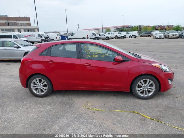 20265236 :رقم المزاد ، KMHD35LH4FU249745 vin ، 2015 Hyundai Elantra Gt Gls مزاد بيع