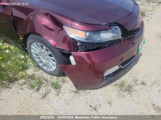 20265238 :رقم المزاد ، 19UUA8F54DA800530 vin ، 2013 Acura Tl مزاد بيع