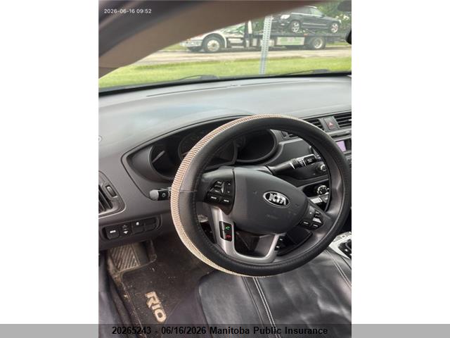 2013 Kia Rio Lx მანქანა იყიდება აუქციონზე, vin: KNADM4A32D6220889, აუქციონის ნომერი: 20265243