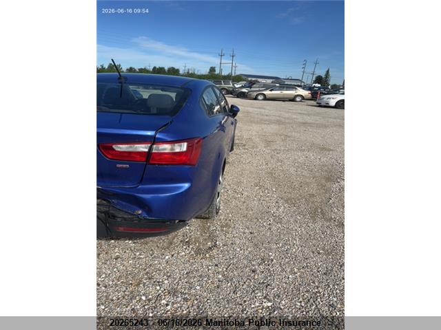 2013 Kia Rio Lx მანქანა იყიდება აუქციონზე, vin: KNADM4A32D6220889, აუქციონის ნომერი: 20265243