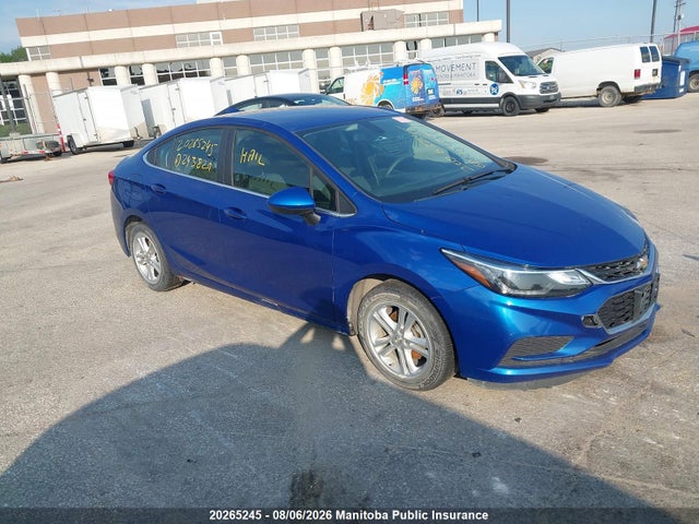 Продажа на аукционе авто 2018 Chevrolet Cruze Lt Turbo, vin: 1G1BE5SM7J7243829, номер лота: 20265245