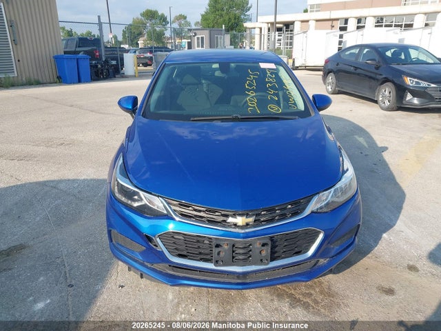 Продажа на аукционе авто 2018 Chevrolet Cruze Lt Turbo, vin: 1G1BE5SM7J7243829, номер лота: 20265245