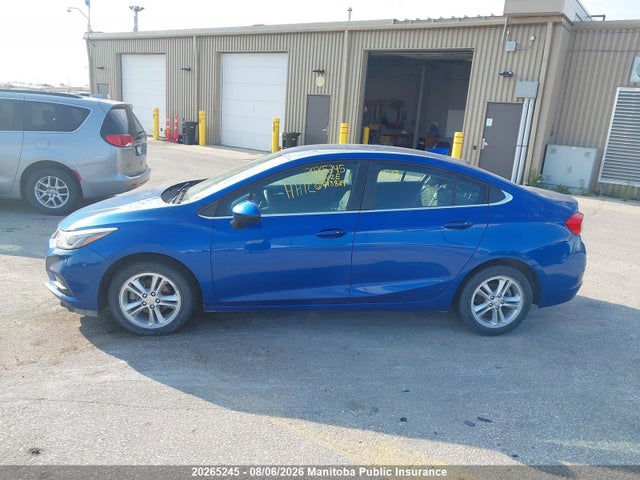 Продажа на аукционе авто 2018 Chevrolet Cruze Lt Turbo, vin: 1G1BE5SM7J7243829, номер лота: 20265245