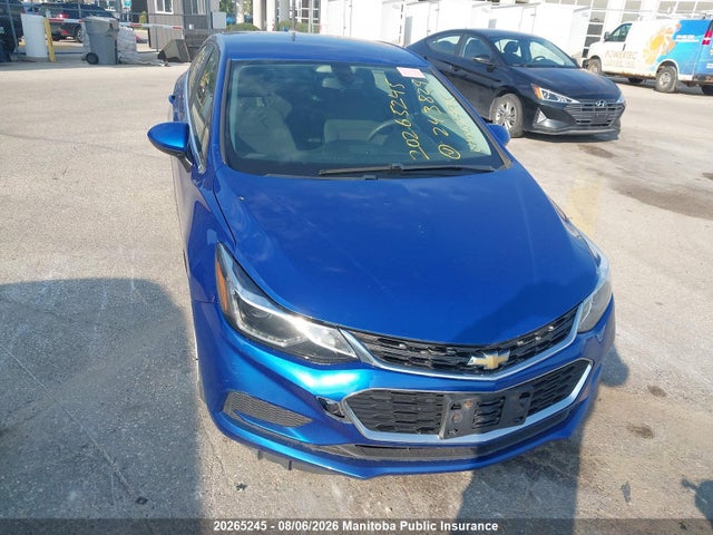 Продажа на аукционе авто 2018 Chevrolet Cruze Lt Turbo, vin: 1G1BE5SM7J7243829, номер лота: 20265245