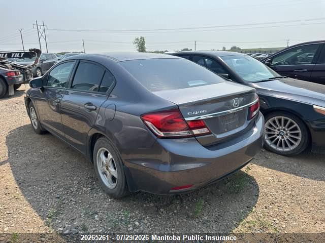 Honda Civic Lx 2014 2HGFB2F40EH038522 Image 3