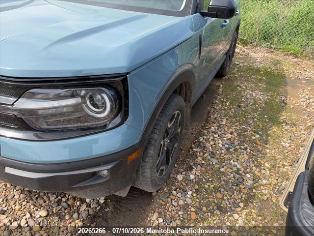 Продажа на аукционе авто 2022 Ford Bronco Sport Outer Banks, vin: 3FMCR9C60NRE06256, номер лота: 20265266