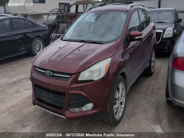 2014 Ford Escape Titanium მანქანა იყიდება აუქციონზე, vin: 1FMCU9J97EUC39799, აუქციონის ნომერი: 20265324