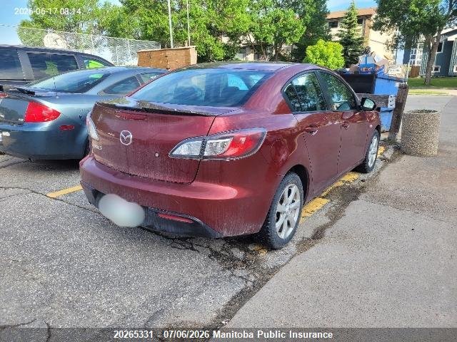 2010 Mazda 3 Mazda Gs მანქანა იყიდება აუქციონზე, vin: JM1BL1SF5A1192177, აუქციონის ნომერი: 20265331