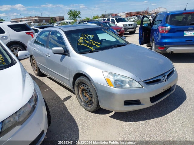 Aukcja sprzedaży 2007 Honda Accord Ex, vin: 1HGCM56727A809248, numer aukcji: 20265347
