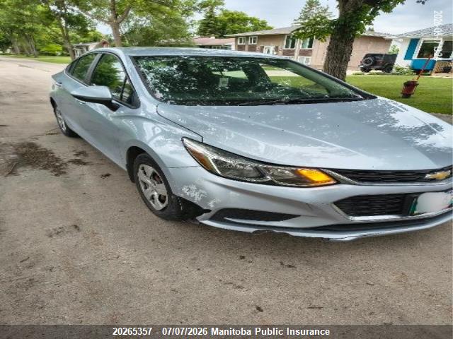 Aukcja sprzedaży 2017 Chevrolet Cruze Ls Turbo, vin: 1G1BC5SM7H7209096, numer aukcji: 20265357