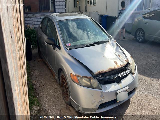 2006 Honda Civic Ex მანქანა იყიდება აუქციონზე, vin: 2HGFA15846H000178, აუქციონის ნომერი: 20265360