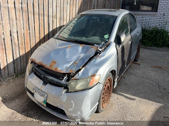 2006 Honda Civic Ex მანქანა იყიდება აუქციონზე, vin: 2HGFA15846H000178, აუქციონის ნომერი: 20265360