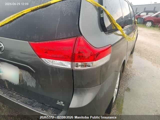 Продаж на аукціоні авто 2011 Toyota Sienna Le V6 Le V6, vin: 5TDJK3DC6BS025084, номер лоту: 20265372