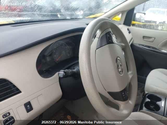 Продажа на аукционе авто 2011 Toyota Sienna Le V6 Le V6, vin: 5TDJK3DC6BS025084, номер лота: 20265372