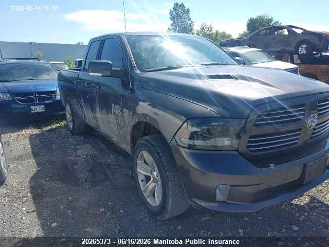 Продаж на аукціоні авто 2015 Dodge Ram 1500 Sport Quad Cab, vin: 1C6RR7HT2FS660436, номер лоту: 20265373
