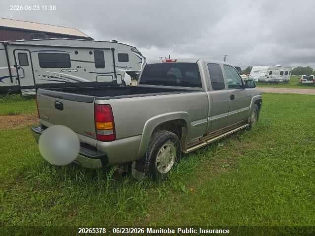 Aukcja sprzedaży 2002 Gmc Sierra 1500 Ext Cab, vin: 2GTEK19T521121715, numer aukcji: 20265378