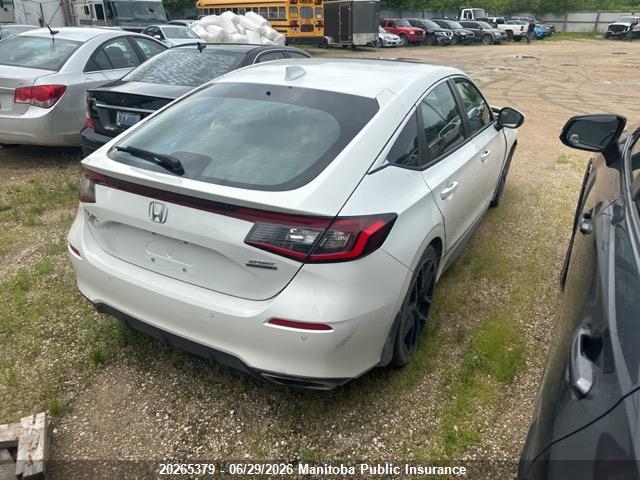 2022 Honda Civic Sport Touring მანქანა იყიდება აუქციონზე, vin: 19XFL1H81NE400827, აუქციონის ნომერი: 20265379