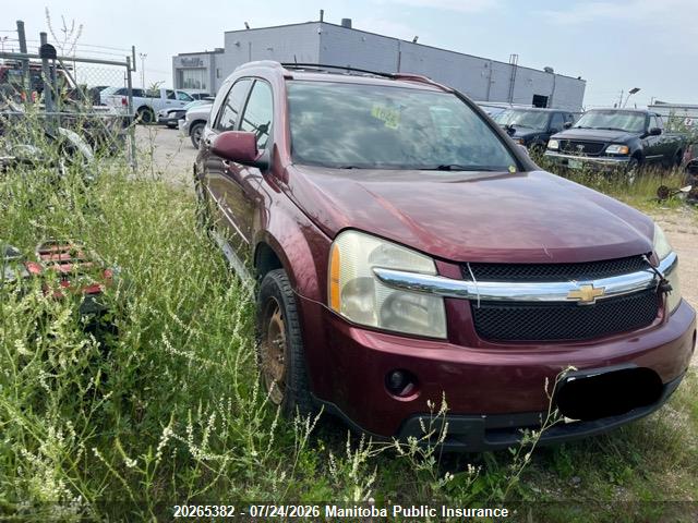 20265382 :رقم المزاد ، 2CNDL63F276026205 vin ، 2007 Chevrolet Equinox Lt V6 مزاد بيع