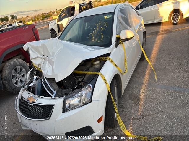 20265413 :رقم المزاد ، 1G1PC5SBXE7440073 vin ، 2014 Chevrolet Cruze Lt Turbo مزاد بيع
