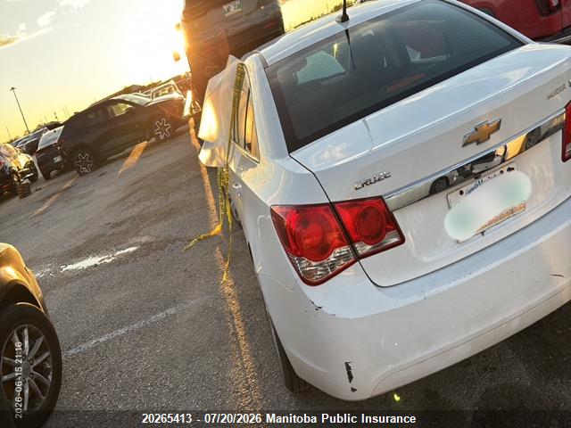 20265413 :رقم المزاد ، 1G1PC5SBXE7440073 vin ، 2014 Chevrolet Cruze Lt Turbo مزاد بيع