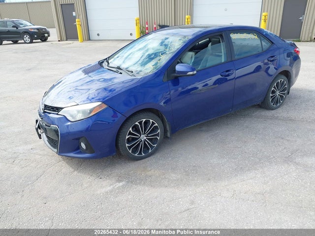Toyota Corolla S 2014 2T1BURHE7EC079813 Image 2