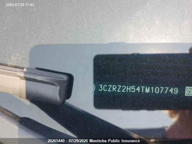 2026 Honda Hr-v Sport მანქანა იყიდება აუქციონზე, vin: 3CZRZ2H54TM107749, აუქციონის ნომერი: 20265440