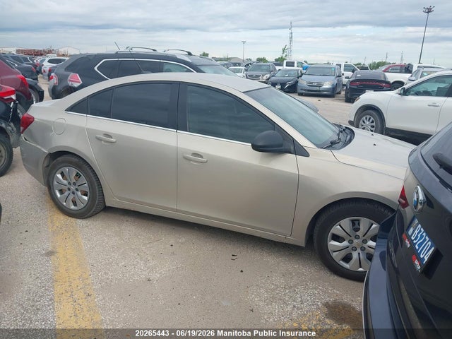 Продаж на аукціоні авто 2012 Chevrolet Cruze Ls, vin: 1G1PC5SH2C7166675, номер лоту: 20265443