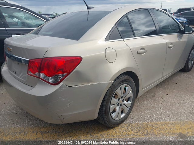 Продаж на аукціоні авто 2012 Chevrolet Cruze Ls, vin: 1G1PC5SH2C7166675, номер лоту: 20265443