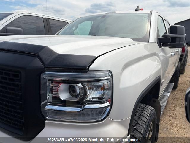 20265455 :رقم المزاد ، 3GTU2VEC0FG283354 vin ، 2015 Gmc Sierra 1500 Slt Crew Cab مزاد بيع