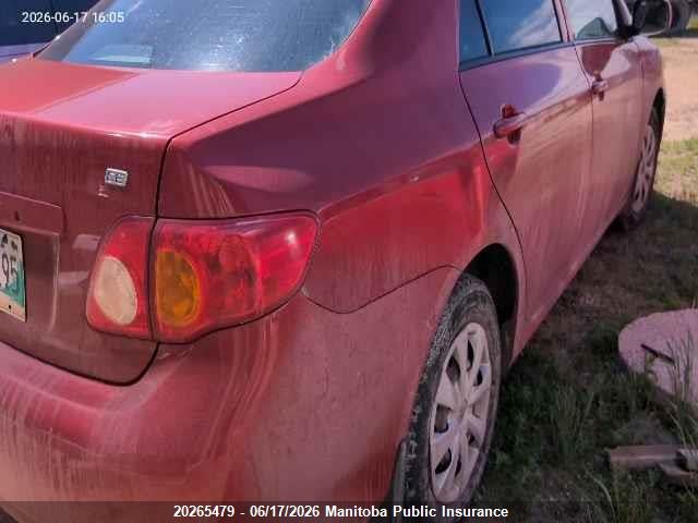 2009 Toyota Corolla Ce მანქანა იყიდება აუქციონზე, vin: 2T1BU40EX9C052352, აუქციონის ნომერი: 20265479