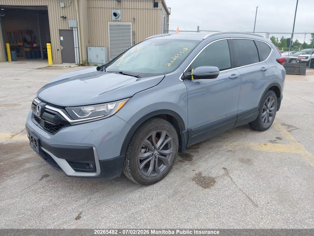 2022 Honda Cr-v Sport მანქანა იყიდება აუქციონზე, vin: 2HKRW2H47NH208864, აუქციონის ნომერი: 20265482