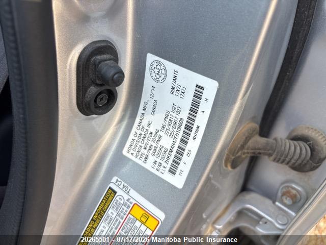 Honda CR-V SE 2015 2HKRM4H47FH109609 Image 9