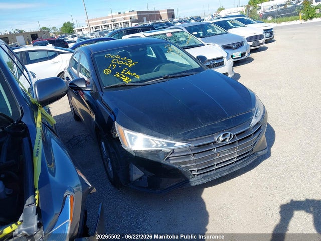 Aukcja sprzedaży 2019 Hyundai Elantra Preferred, vin: KMHD84LF2KU767292, numer aukcji: 20265502