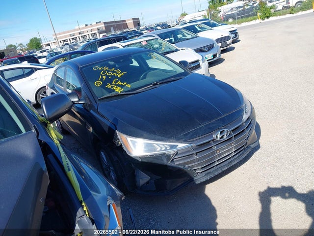 Aukcja sprzedaży 2019 Hyundai Elantra Preferred, vin: KMHD84LF2KU767292, numer aukcji: 20265502